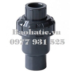 Van 1 chiều UPVC, Van 1 chiều rắc co UPVC D21, D27, D34, D42, D48, D60, D75, D90